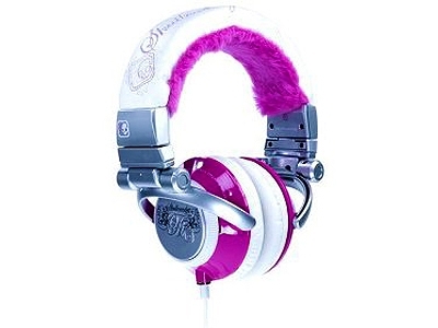 Skullcandy TI Headphones (Pink Fur)